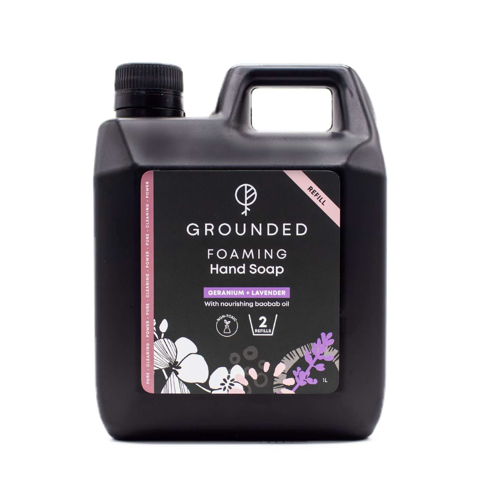 Grounded - 1L Hand Soap GRNM LAV scaled Foaming Hand Soap - Image 6