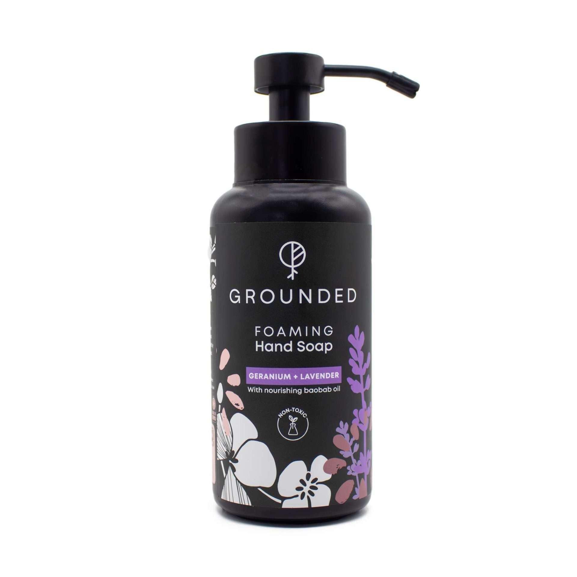 Grounded - Hnad Soap Geranium Lavender 500ml scaled Foaming Hand Soap - Image 5