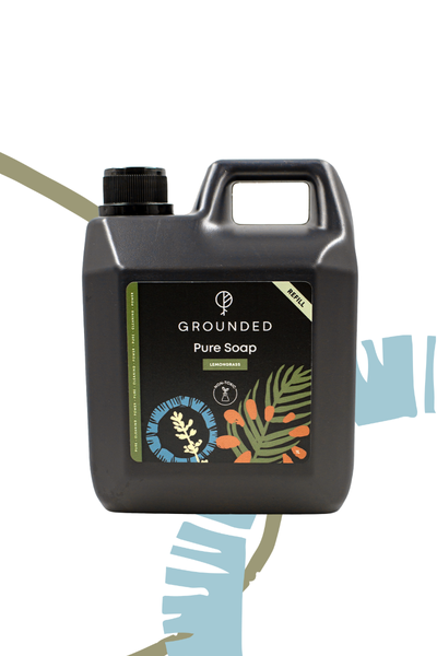 Grounded - Castile Soap Pure Soap Multipurpose Surface Cleaners